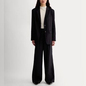 NWT EVERLANE The Way-High Draper Trouser Pants Slouchy Size 4 Short (30” inseam)